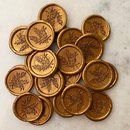 Seal Stickers (Autumn Leaf)