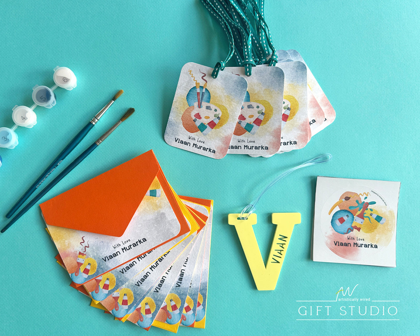 Premium Stationery Gift Set : Art Party
