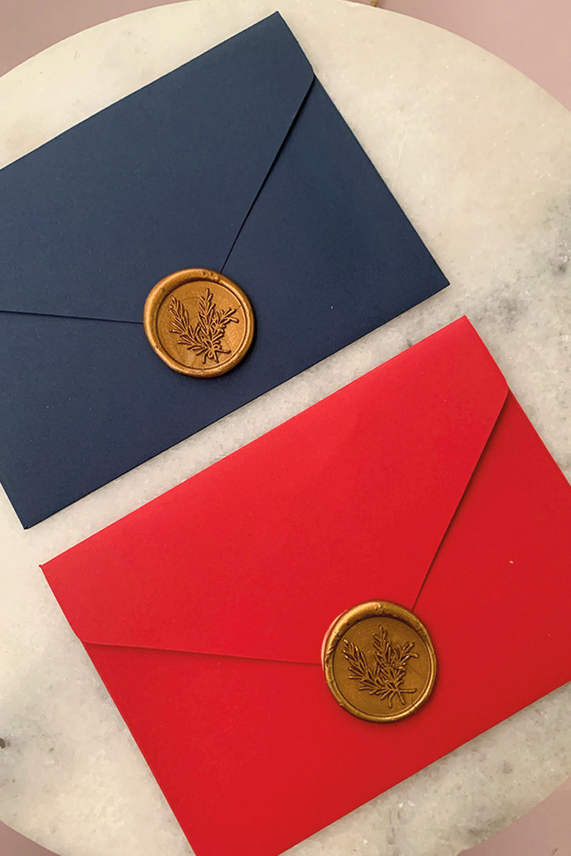 Seal Stickers (Autumn Leaf)