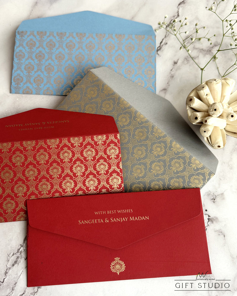 Golden Wreath - Money Envelopes