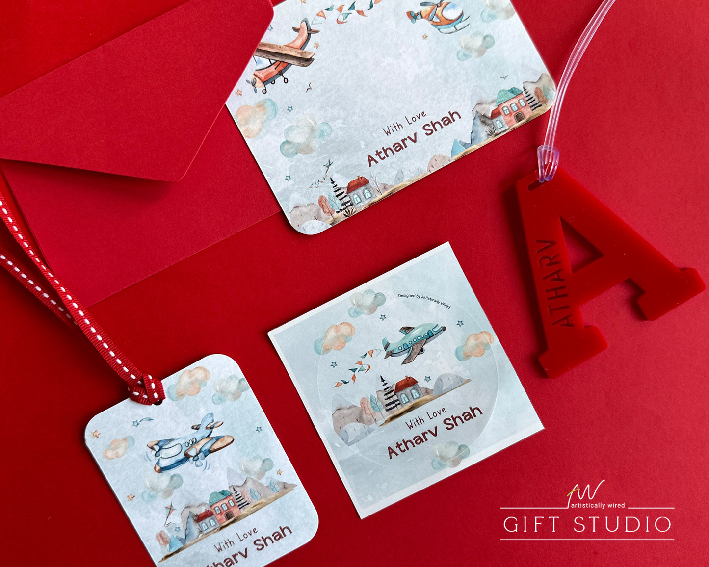 Premium Stationery Gift Set : Aero Adventures