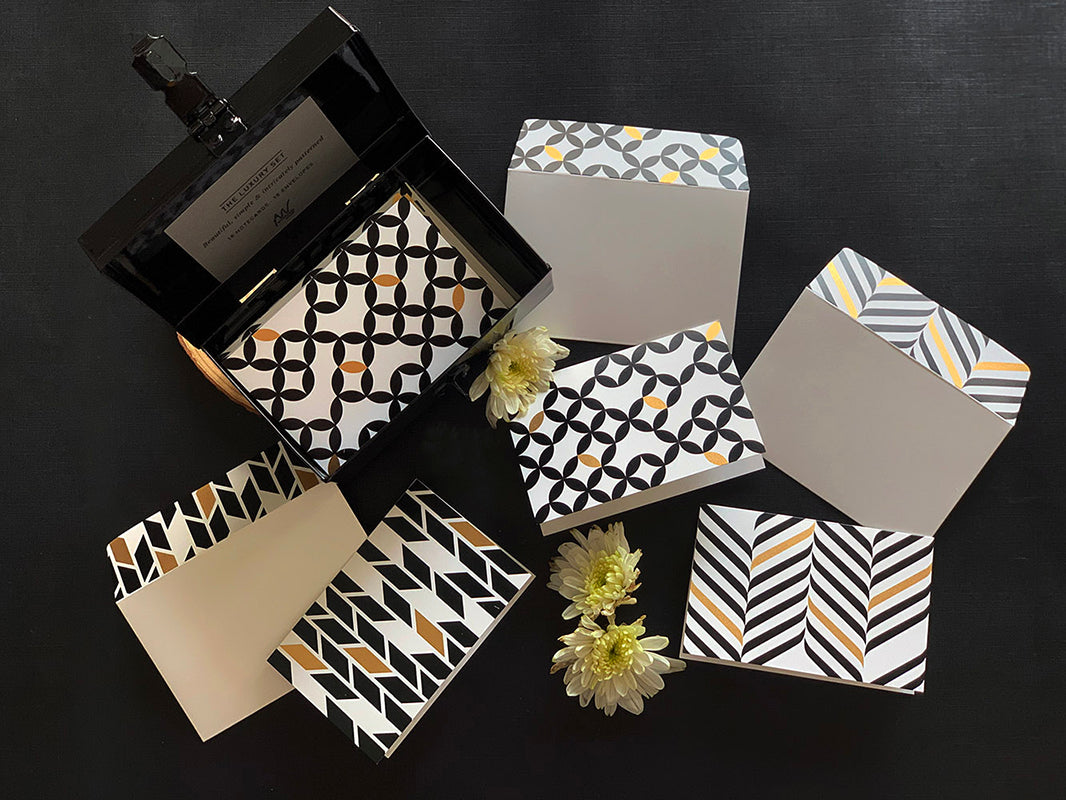 Gatsby Gold Set - Note Cards Only
