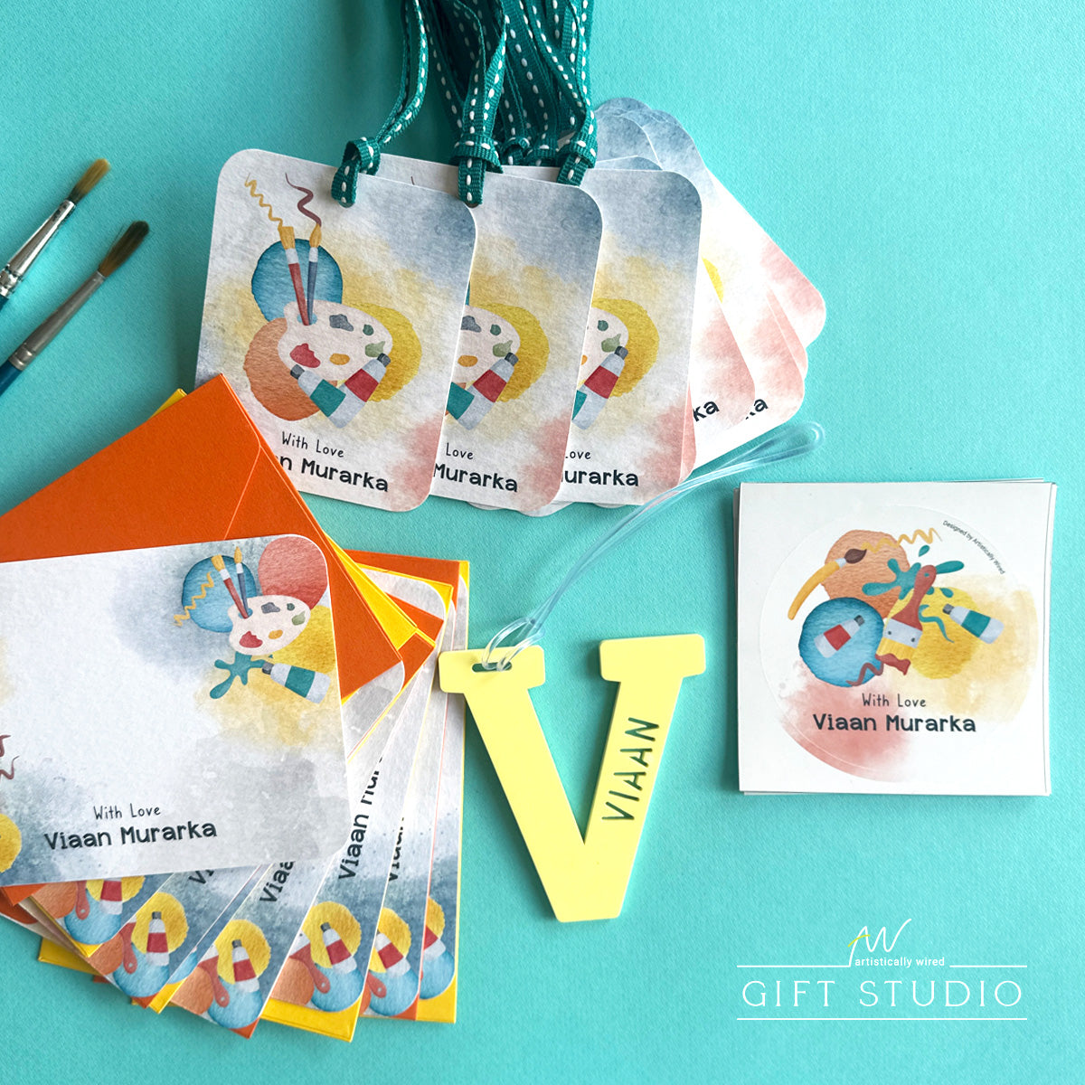 Premium Stationery Gift Set : Art Party