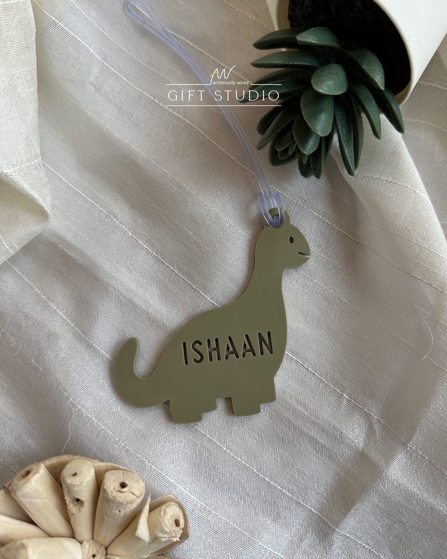 Shape Tags Set - Dino