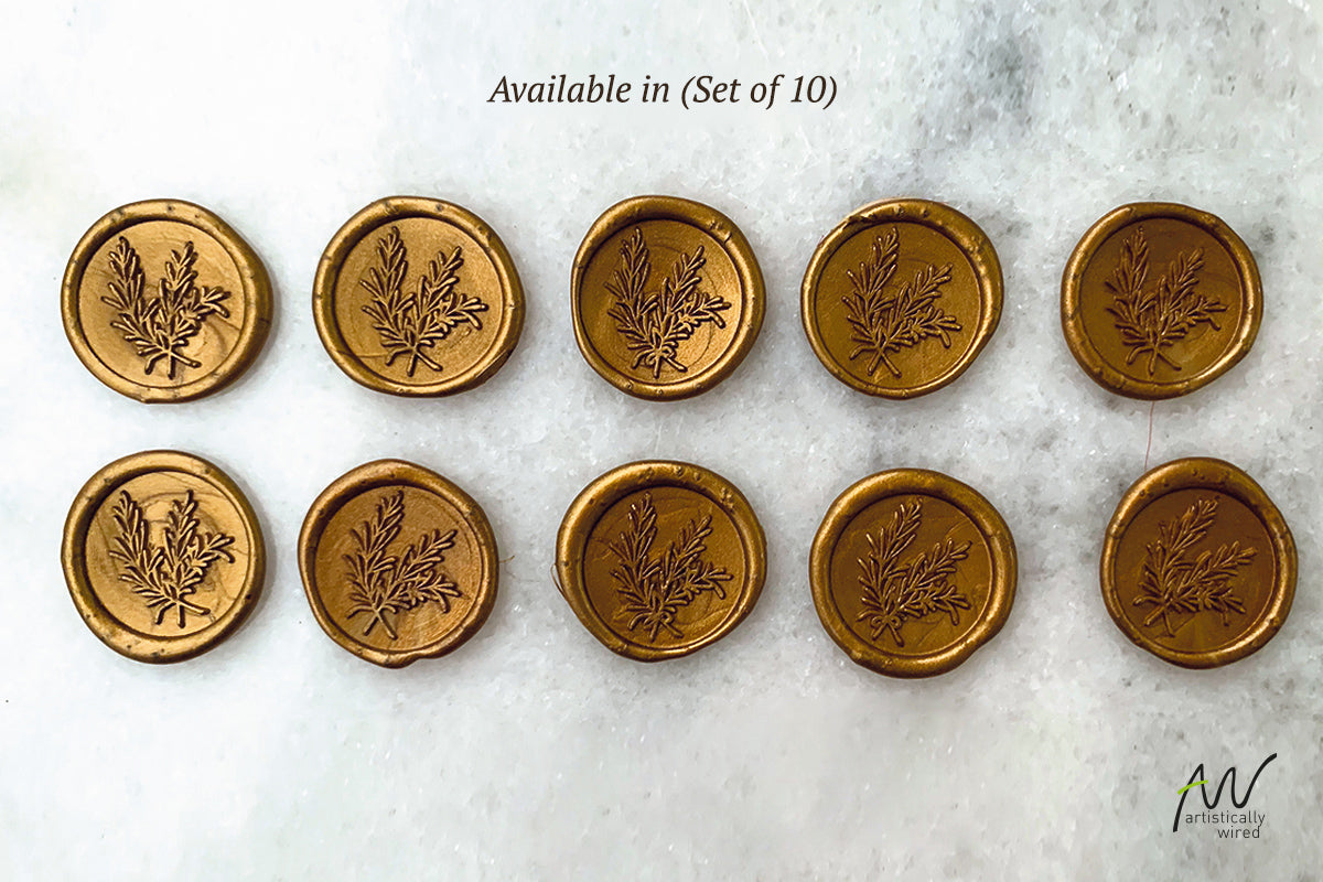 Seal Stickers (Autumn Leaf)