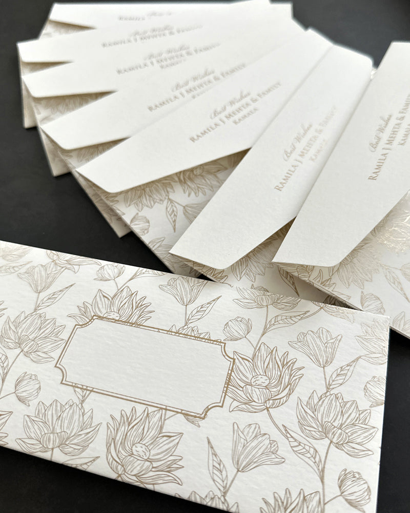 Lotus Cascade - Money Envelopes