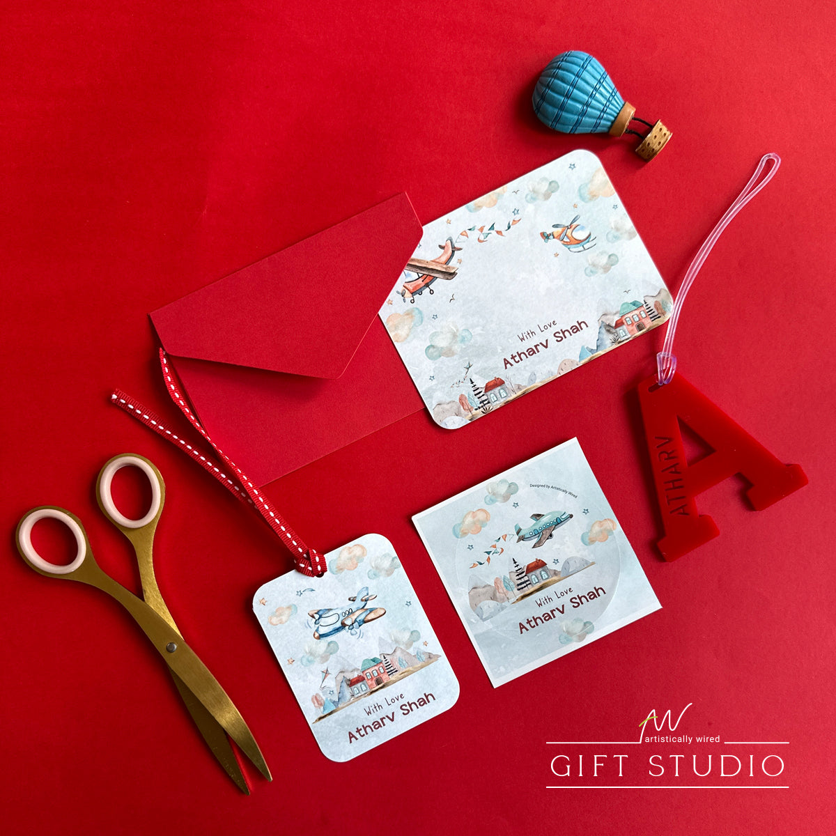 Premium Stationery Gift Set : Aero Adventures