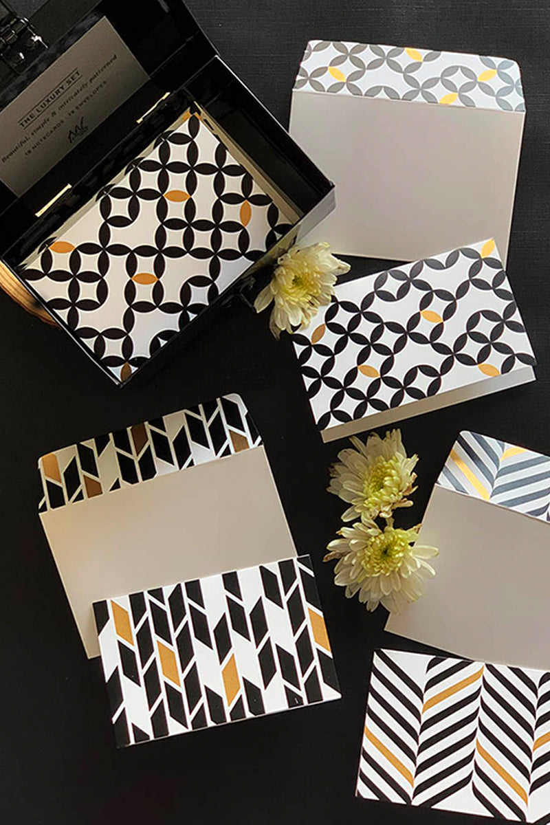 Gatsby Gold Set - Note Cards Only