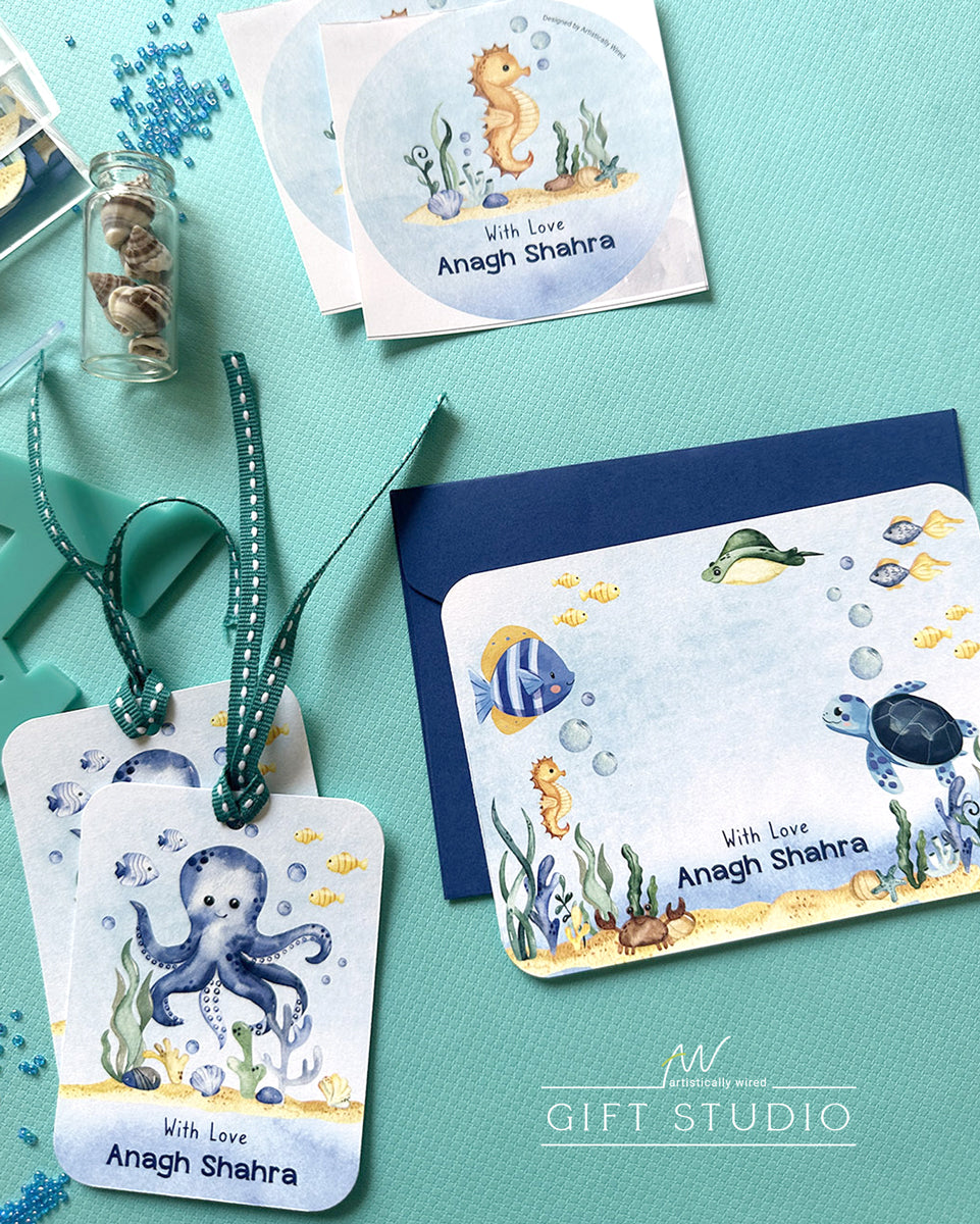Premium Stationery Gift Set : Under The Sea