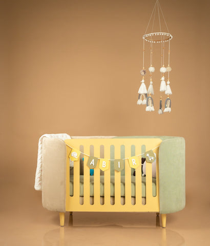 Lemon + Olive / Set of 3 Letters