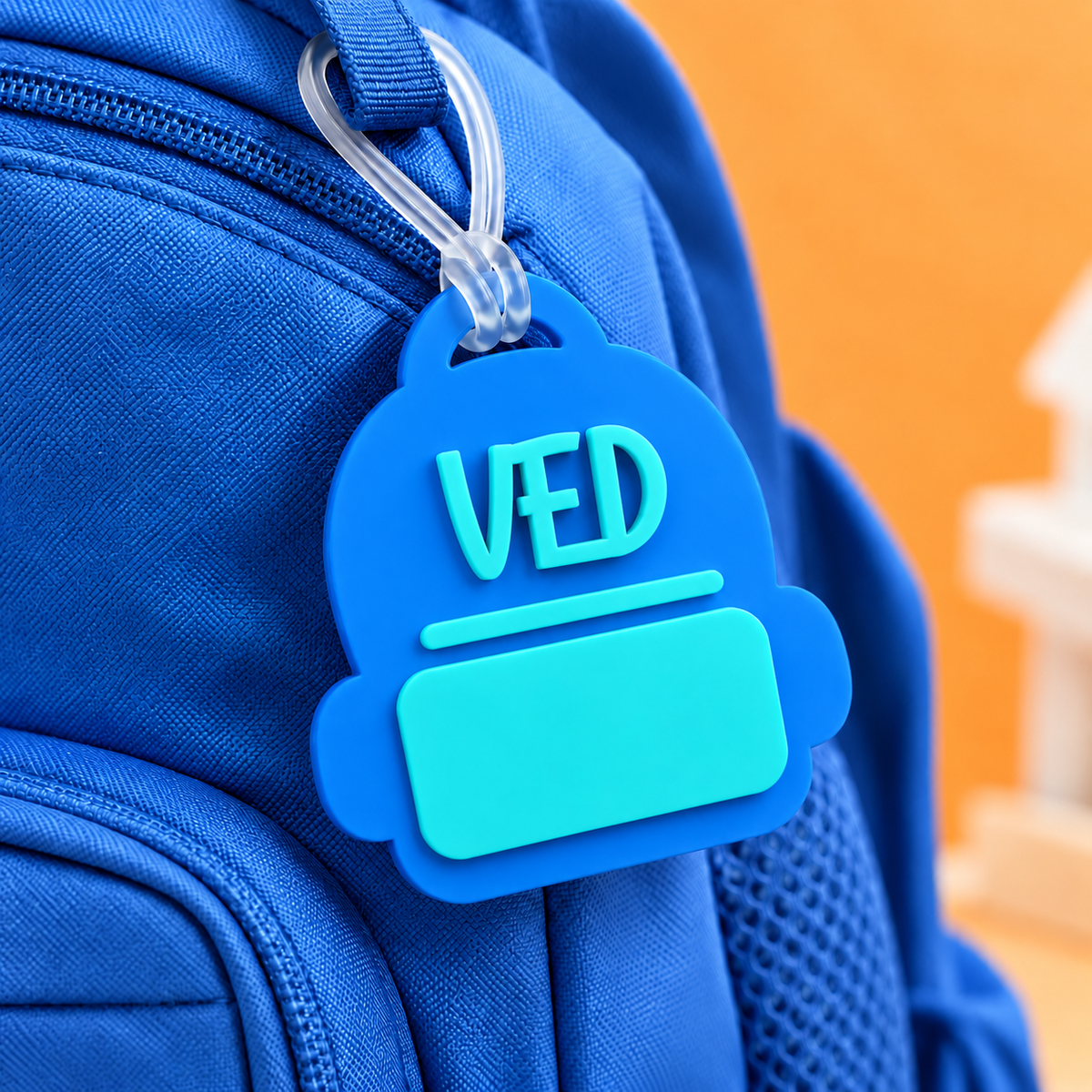 School Pop Bag Tag (duo)