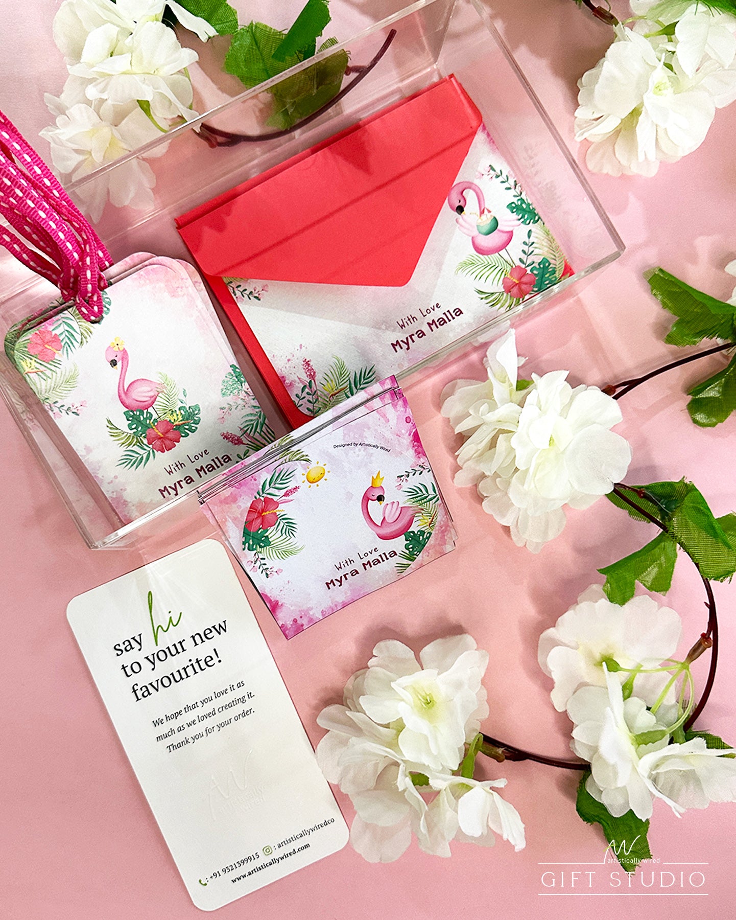 Premium Stationery Gift Set - Tropical Sunshine