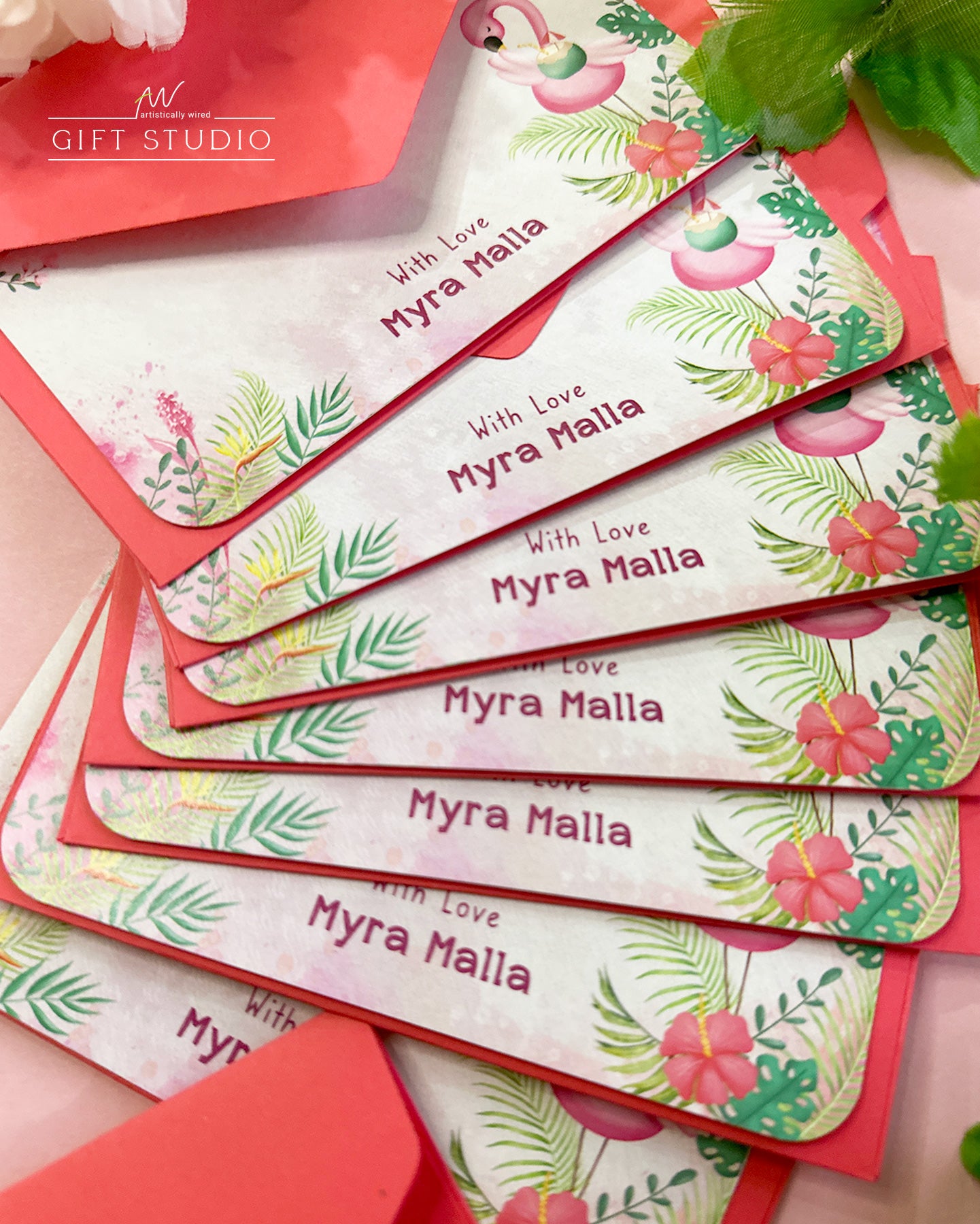 Premium Stationery Gift Set - Tropical Sunshine