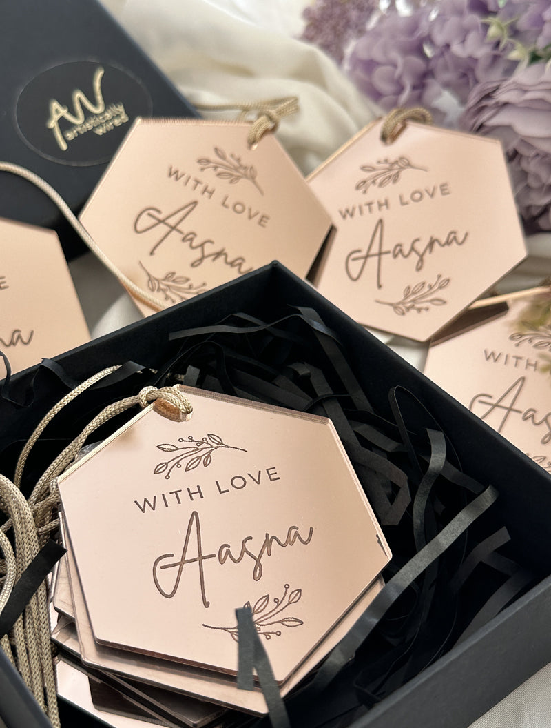 Hexagon Tags
