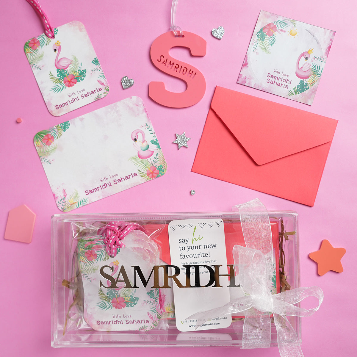 Premium Stationery Gift Set - Tropical Sunshine