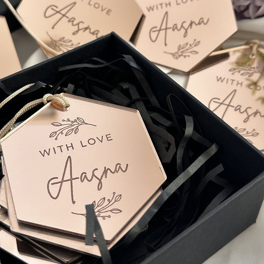 Hexagon Tags
