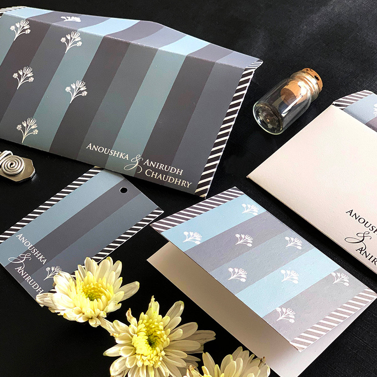Midnight Floret Set