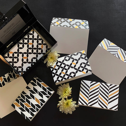 Gatsby Gold Set - Note Cards Only