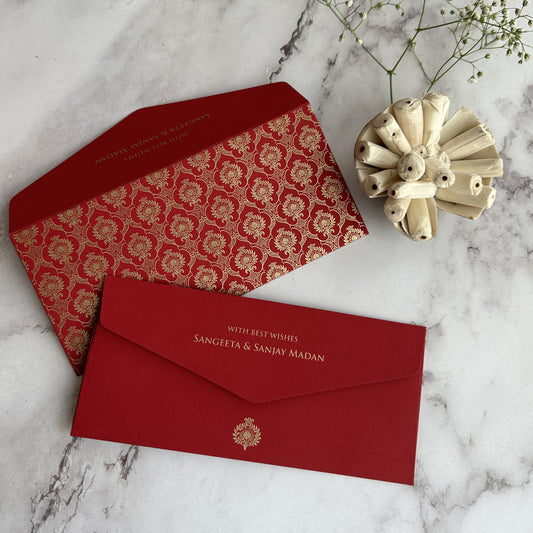 Golden Wreath - Money Envelopes