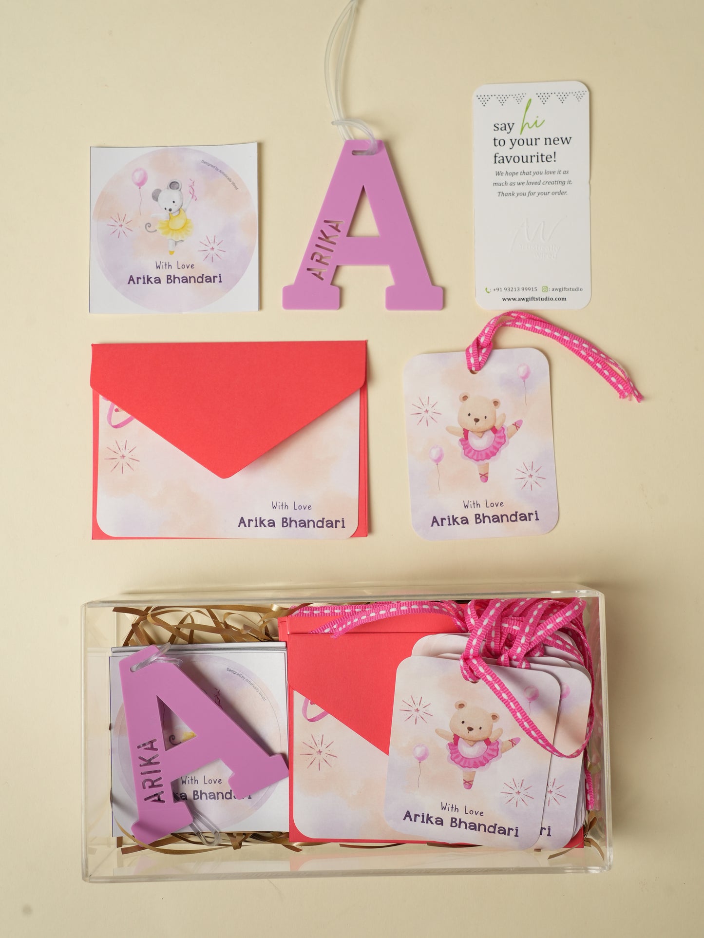 Premium Stationery Gift Set : Tutu Ballerina