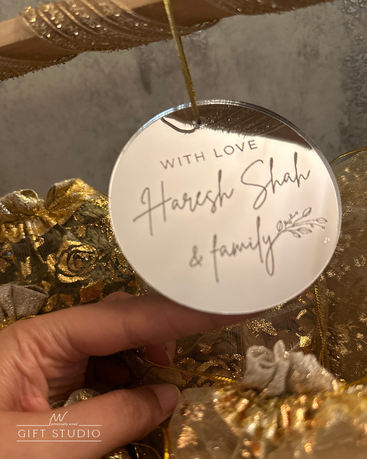 Round Acrylic Tags