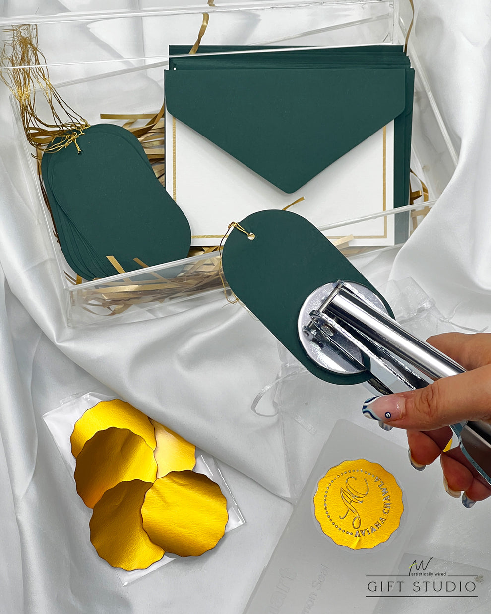 Monogram Embosser Gift Set – AW Gift Studio