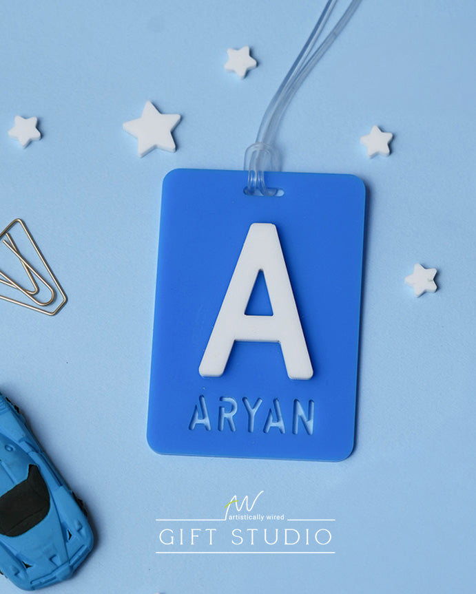 Block Letter - Bag Tag