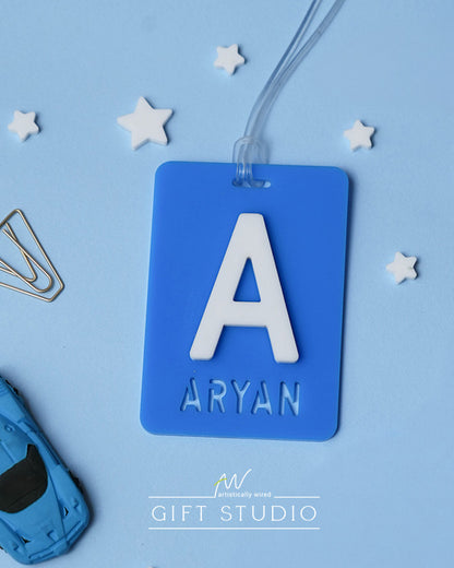 Block Letter - Bag Tag