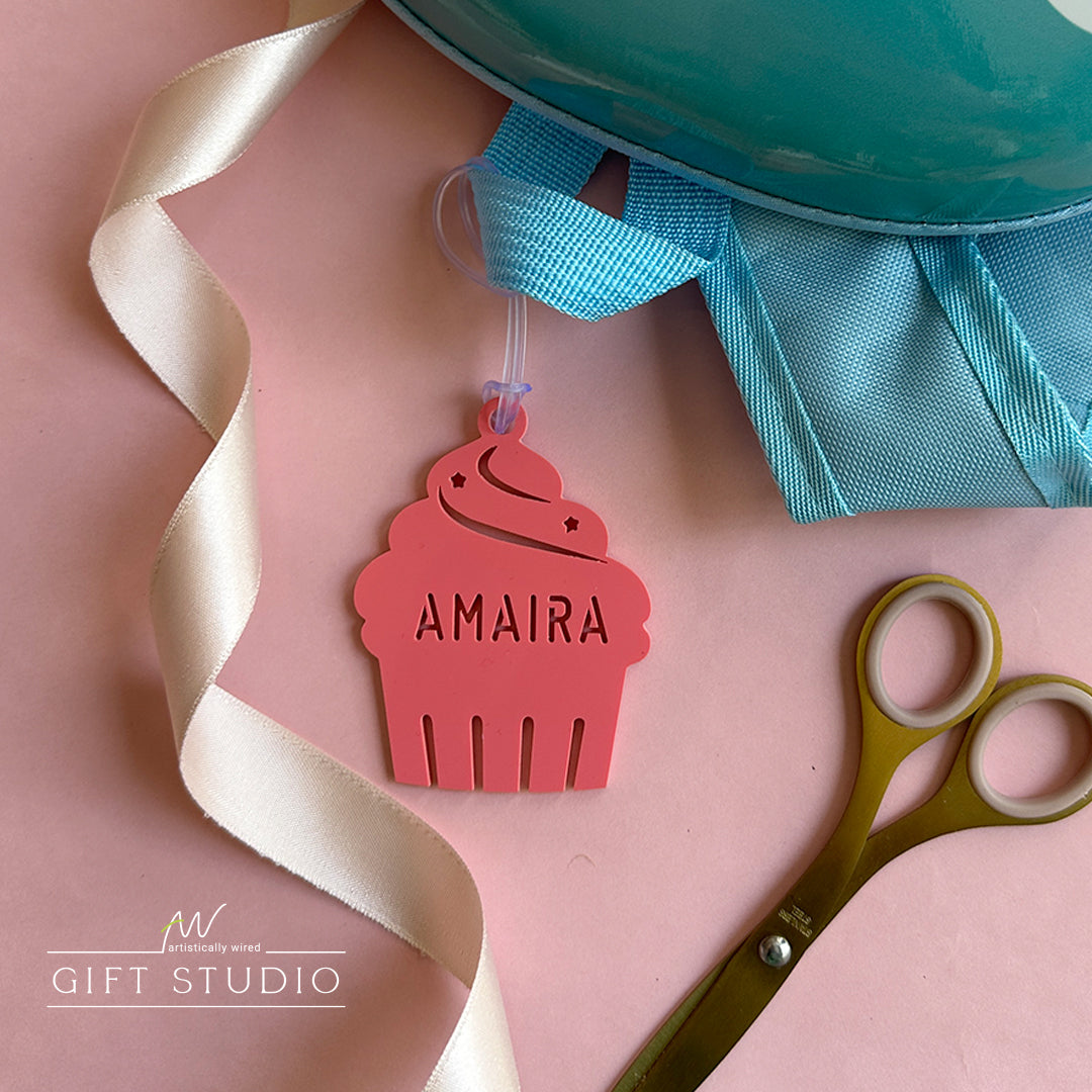 Shape Tags Set - Cupcake