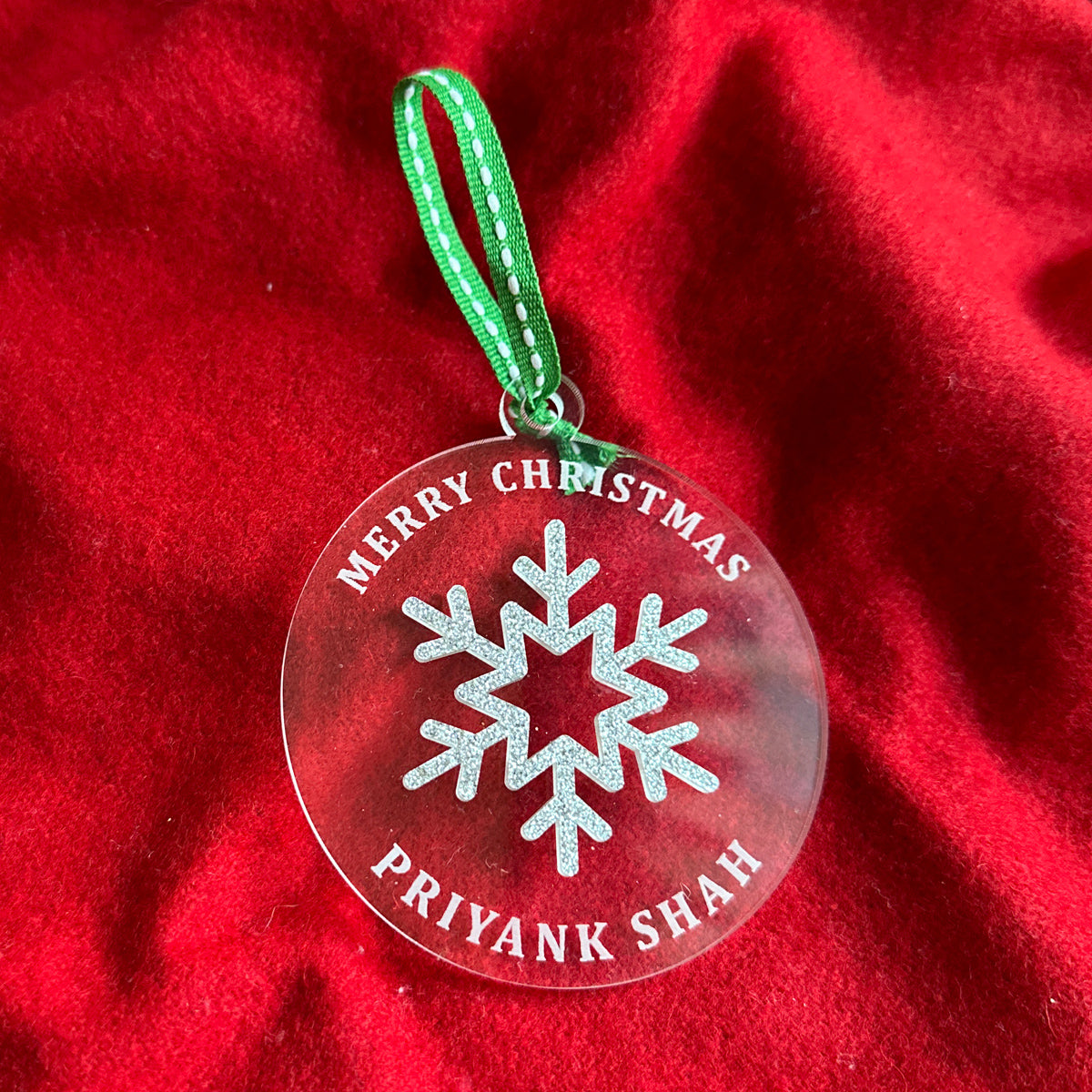 Snowflake Bauble