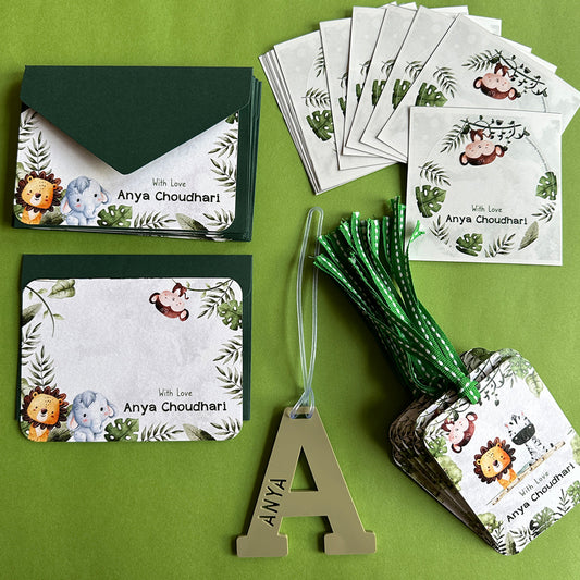 Premium Stationery Gift Set : Roaring Jungle