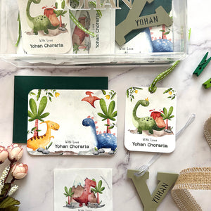 PREMIUM Stationery Gift Set : Mighty Dinos