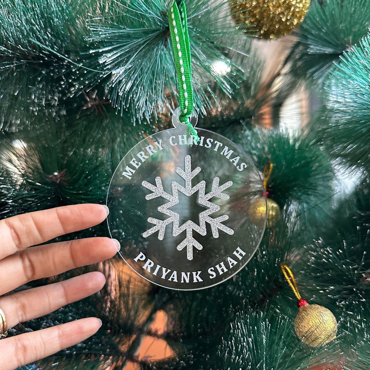 Snowflake Bauble