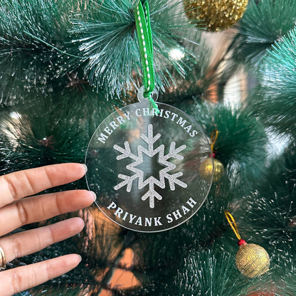 Snowflake Bauble
