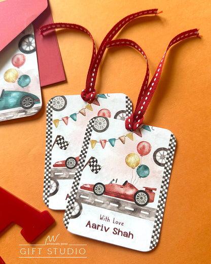 Speed Racers  - GIFT TAGS