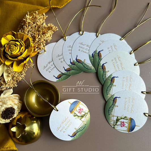 Peacock Paradise Tags