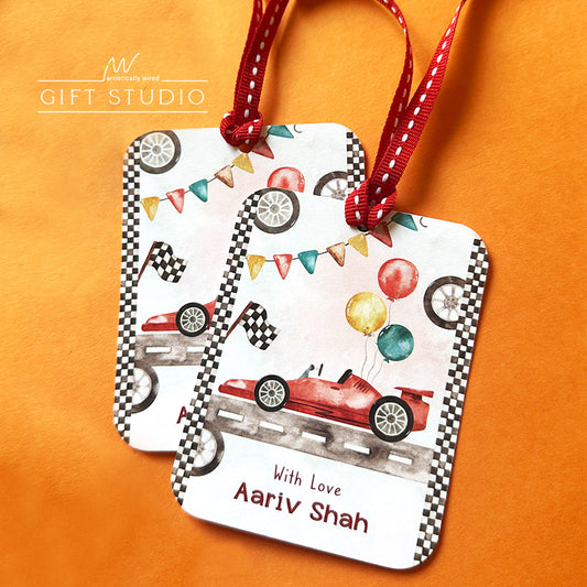Speed Racers  - GIFT TAGS