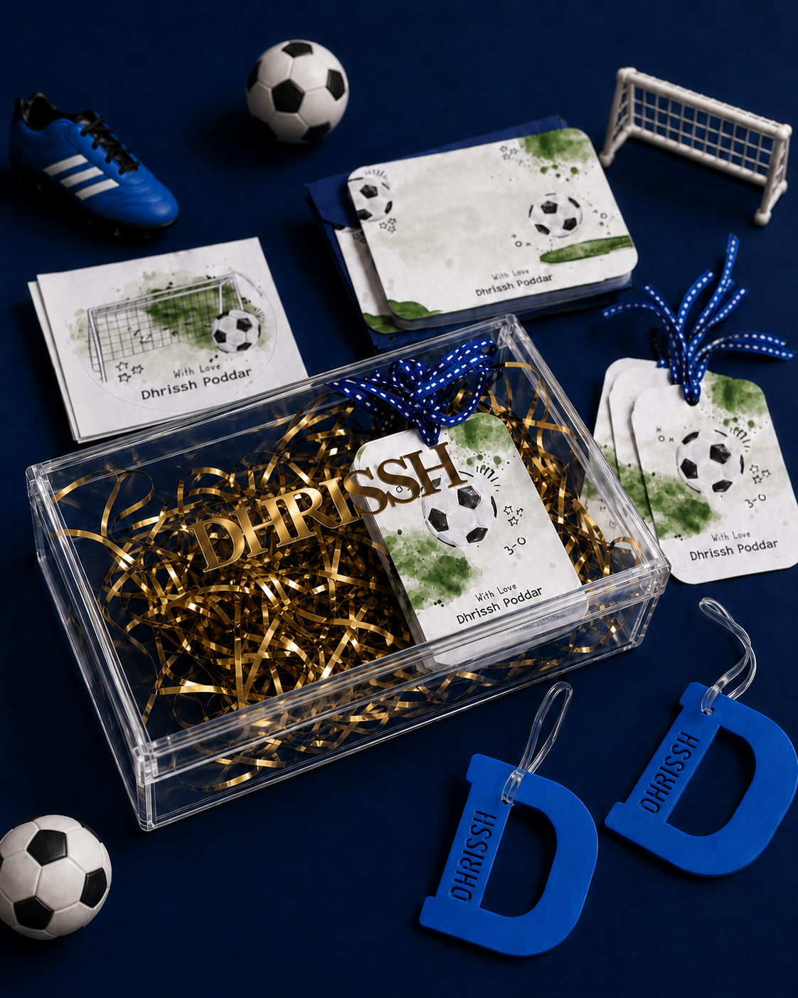 PREMIUM Stationery Gift Set : Football Kick-Off