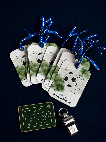 Football Kick-Off - GIFT TAGS