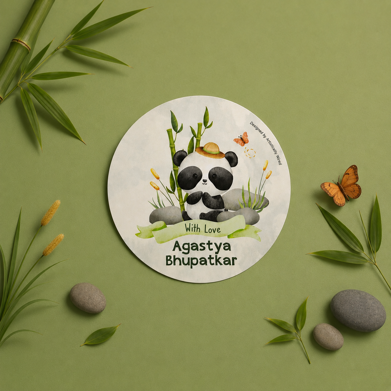 Playful Panda - Stickers