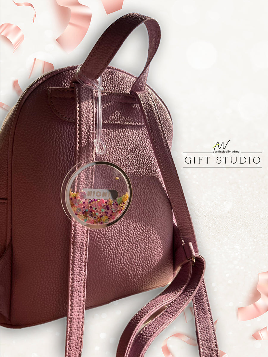 Confetti Tags - Pink
