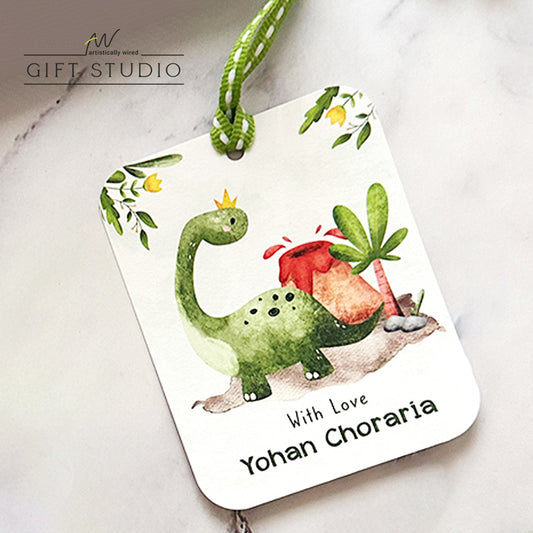Dashing Dino - GIFT TAGS