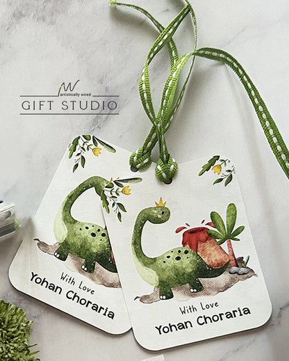 Dashing Dino - GIFT TAGS