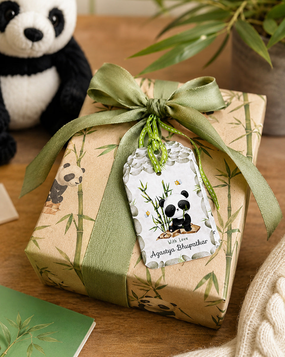 Playful Panda - GIFT TAGS