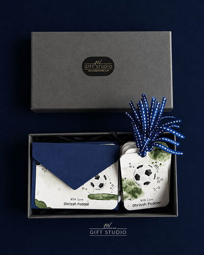 PETITE Stationery Set - Football Kick-Off