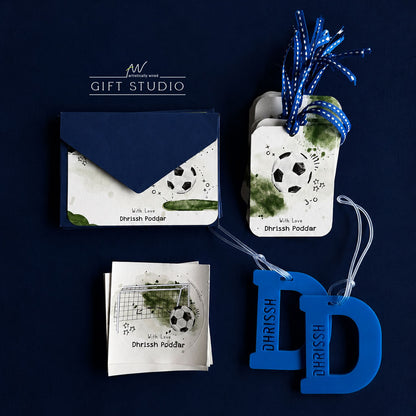 PREMIUM Stationery Gift Set : Football Kick-Off