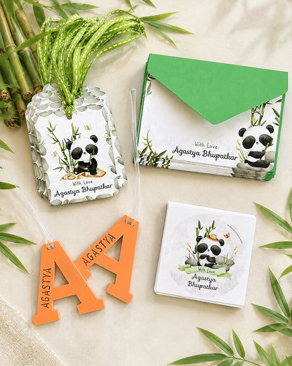 Premium Stationery Gift Set : Playful Panda
