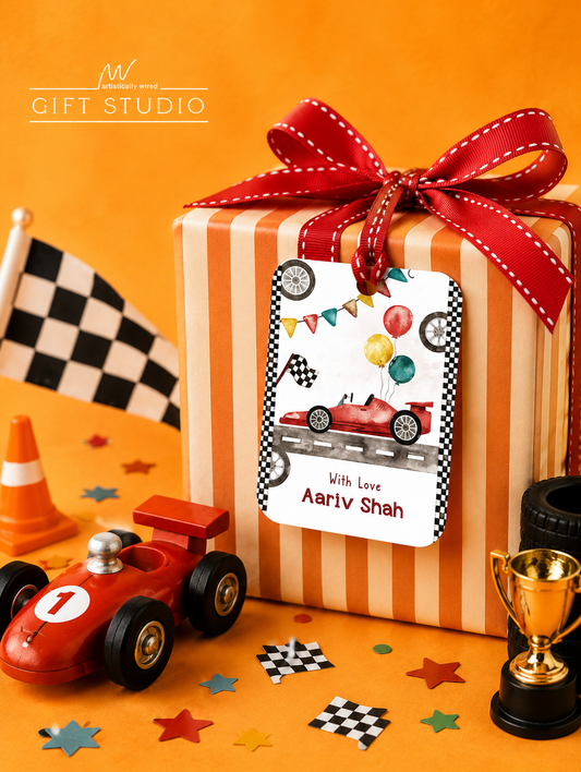 Speed Racers  - GIFT TAGS