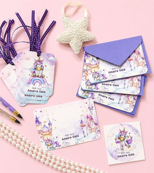 PREMIUM Stationery Gift Set : Dreamy Unicorns