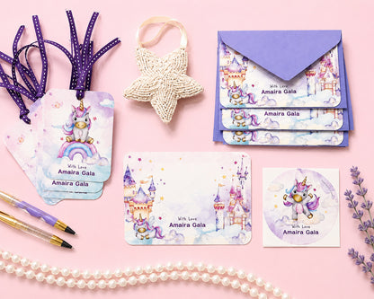 PREMIUM Stationery Gift Set : Dreamy Unicorns